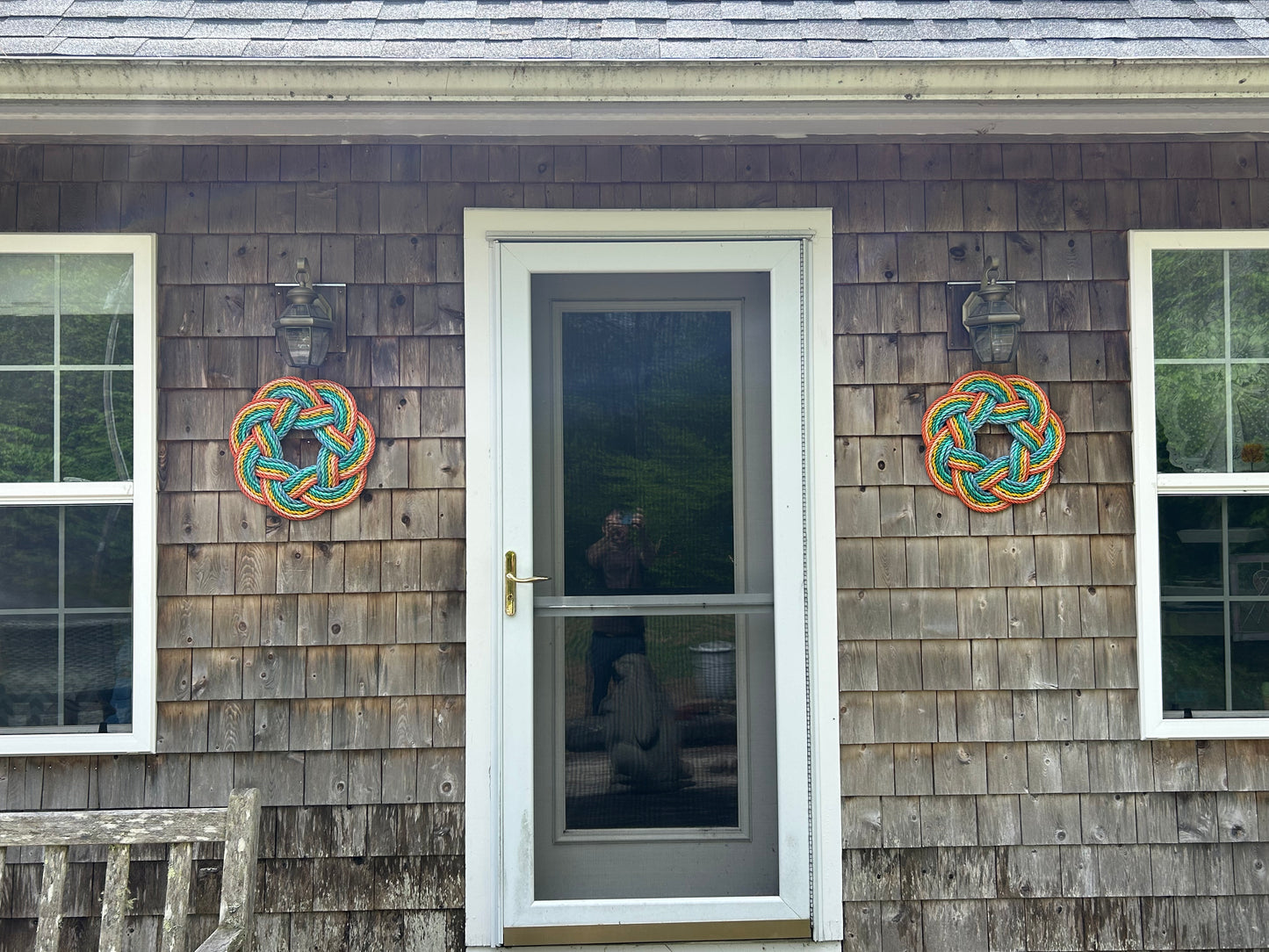 Beachball Wreath