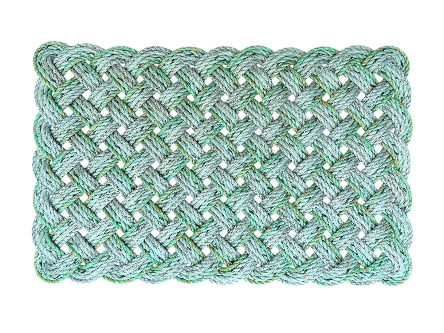 Sea Glass Rope Doormat