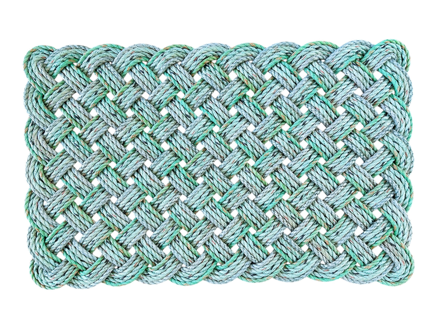 Sea Glass Rope Doormat