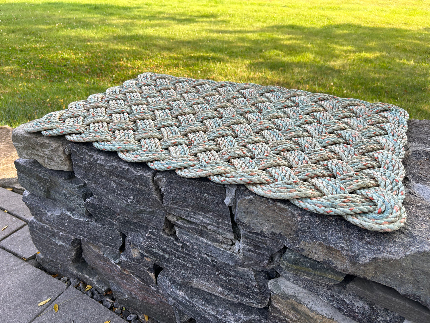 Whitecaps Lobster Rope Mat