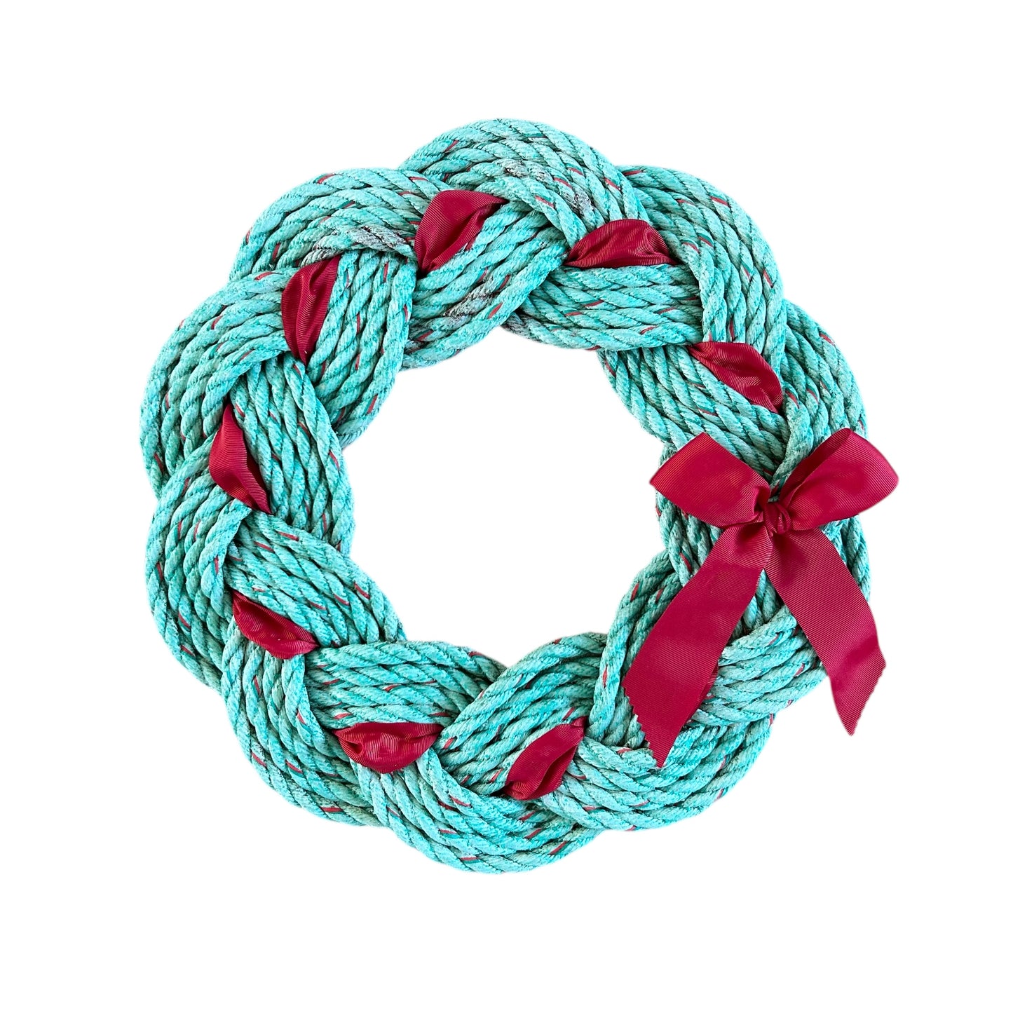 Christmas Wreaths with Red Ribbon