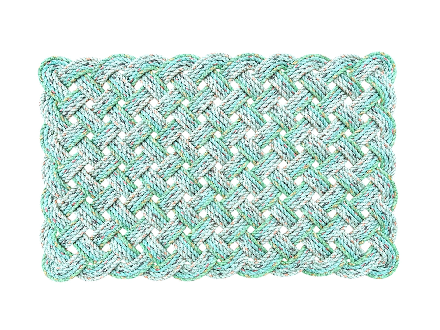 Sea Glass Rope Doormat