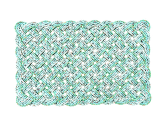Sea Glass Rope Doormat