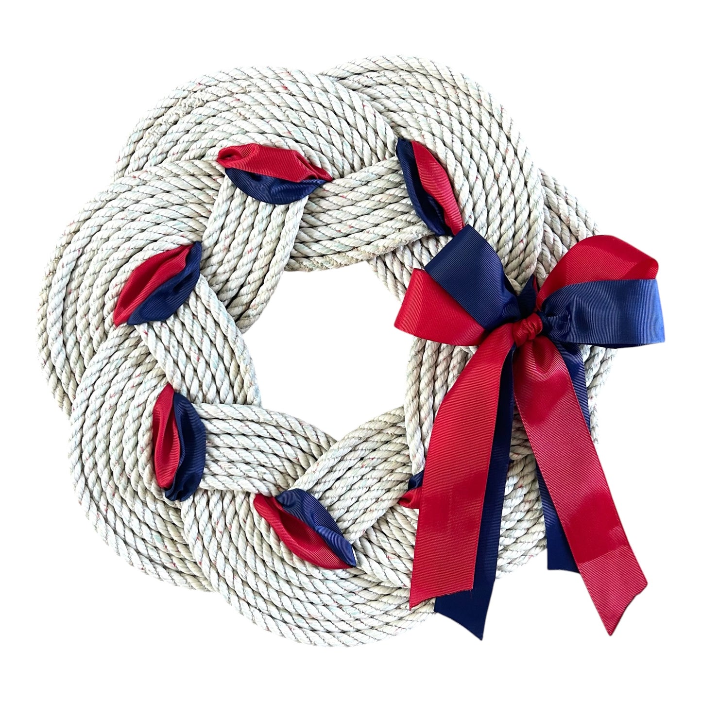Patriotic Rope Wreath