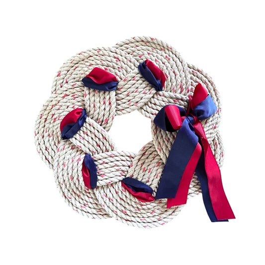 Patriotic Rope Wreath