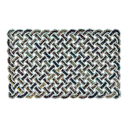 Basket Weave Rope Doormat