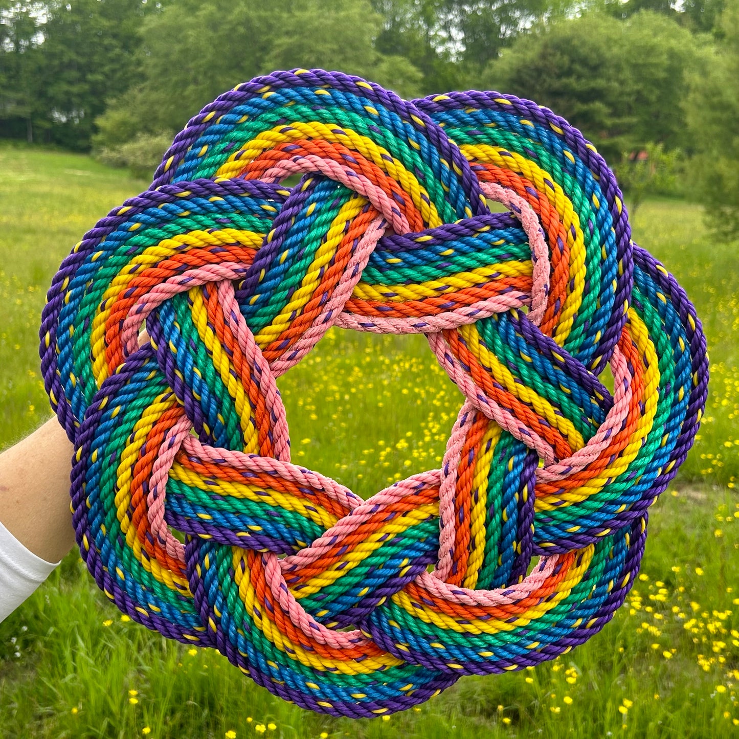 Rainbow Wreath