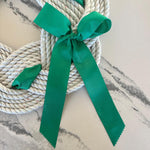 ADD a Ribbon and Bow. Customize your wreath order by adding this listing and color selection, and we will weave it into your wreath.