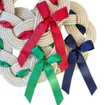 ADD a Ribbon and Bow. Customize your wreath order by adding this listing and color selection, and we will weave it into your wreath.