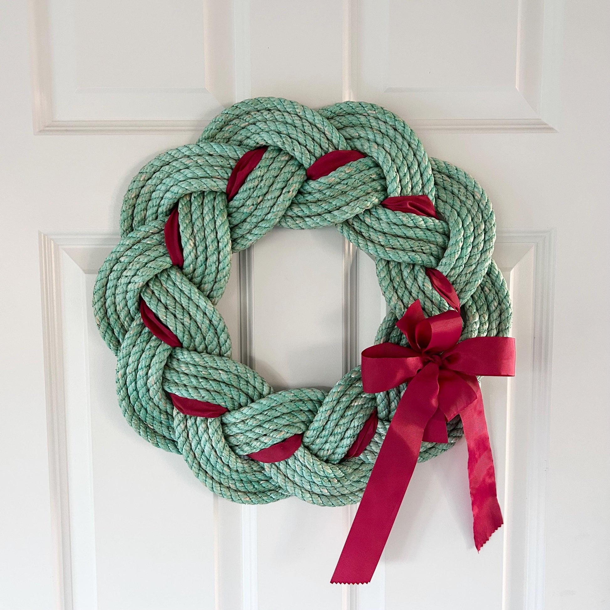 ADD a Ribbon and Bow. Customize your wreath order by adding this listing and color selection, and we will weave it into your wreath.