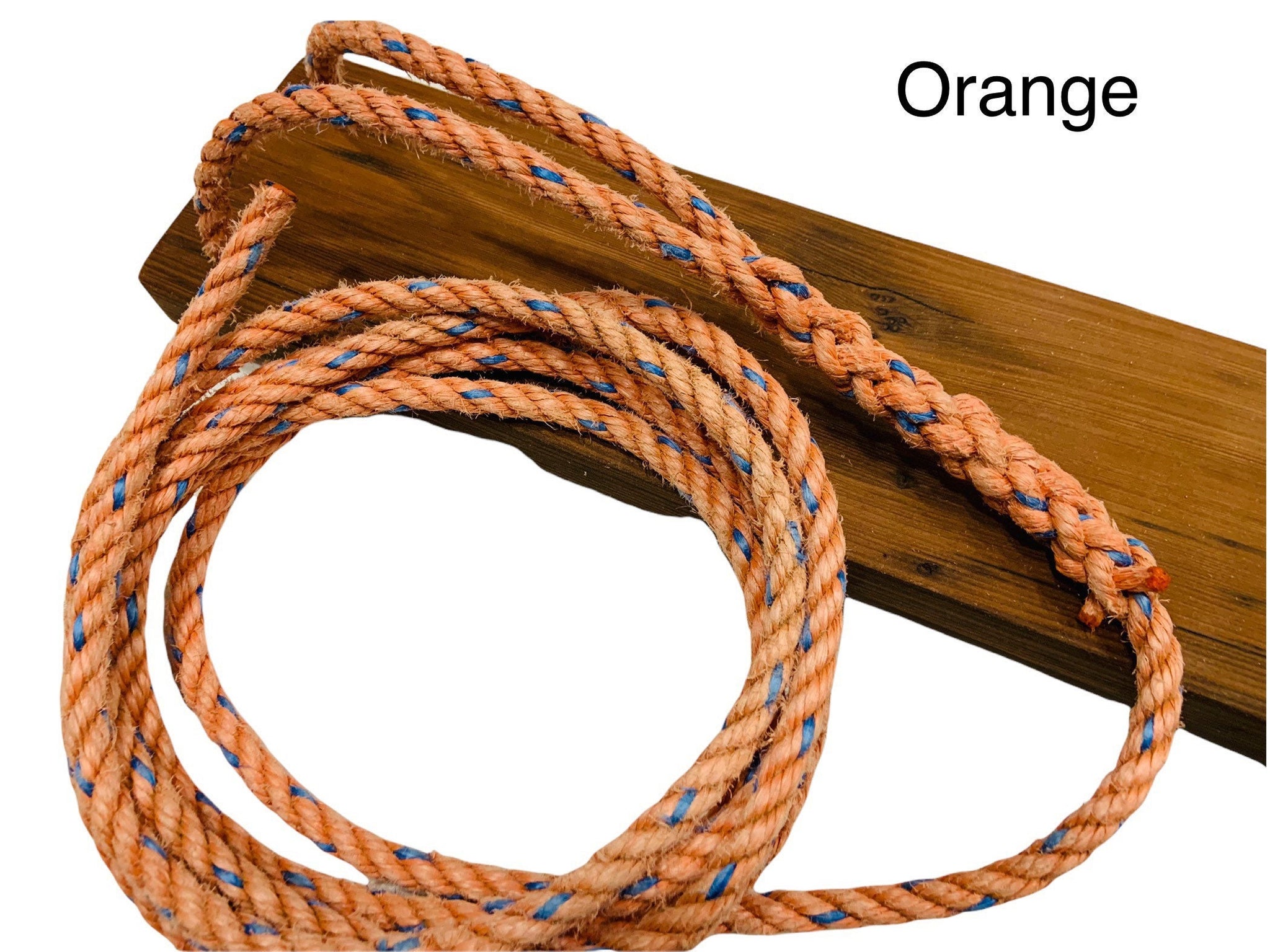 Outdoor rope swing from reclaimed rope and cedar seat – WharfWarp