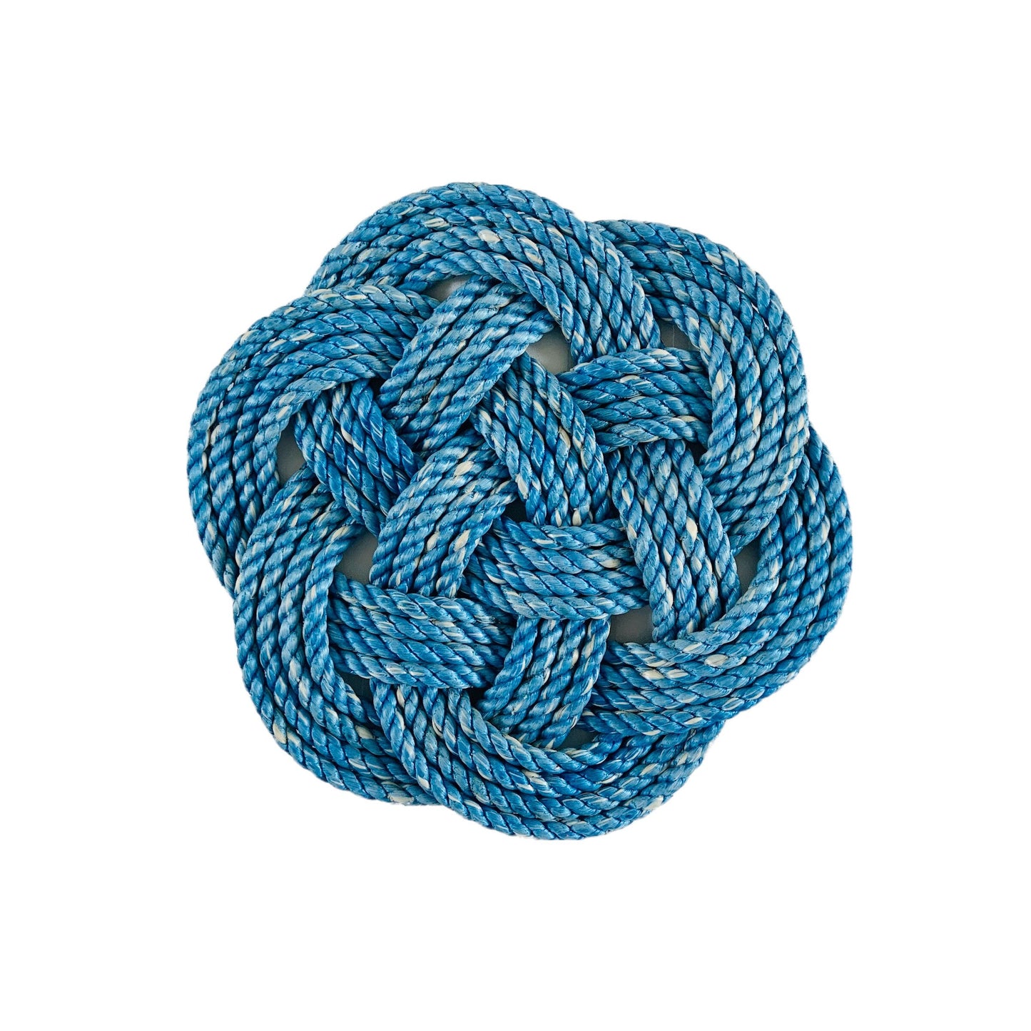Celtic Knot Trivet in Blue