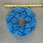 Blue Mini Wreath 10" Small Rope Wreath