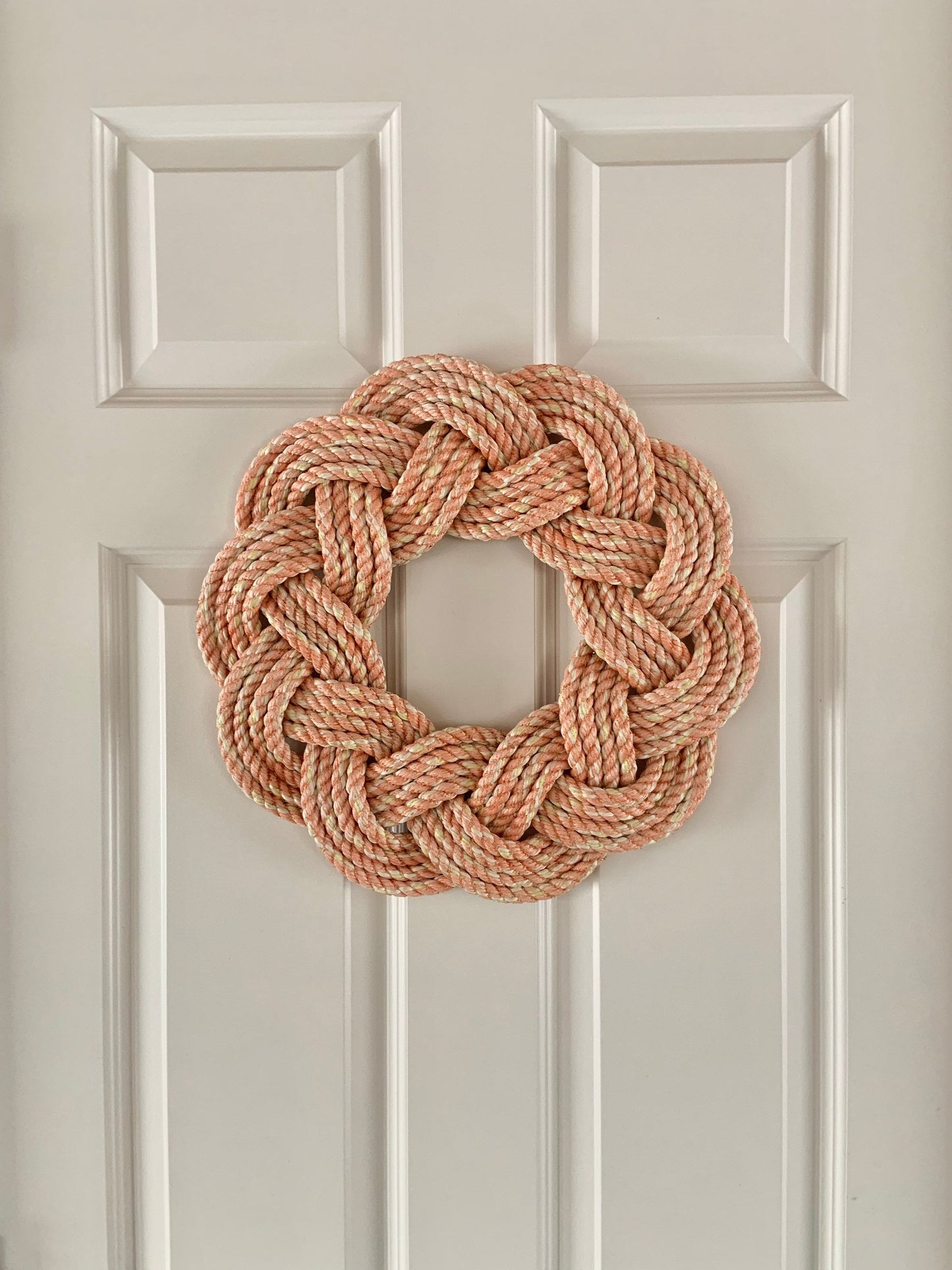 Mariner Wreath in Light Coral