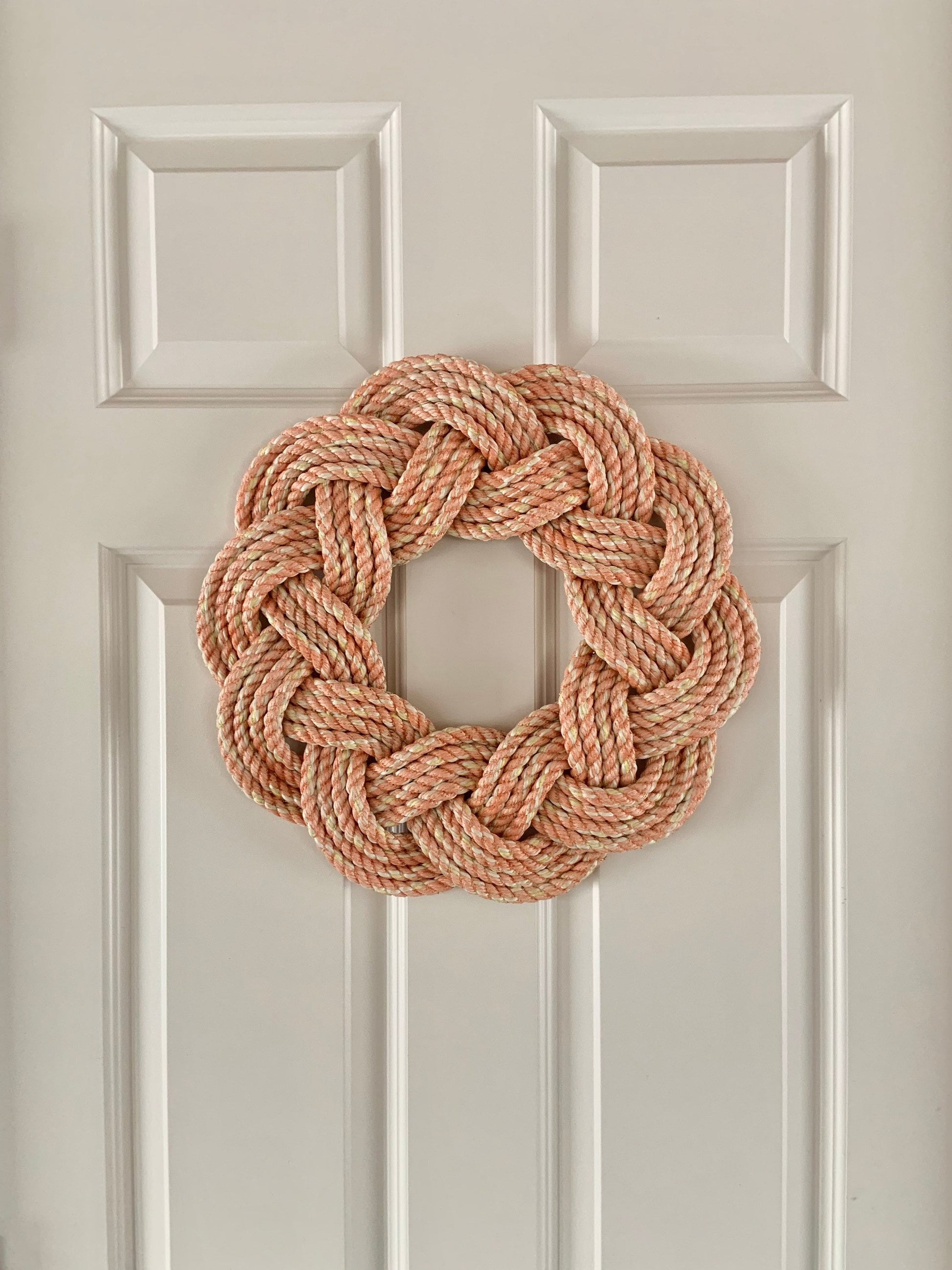 Mariner Wreath in Light Coral