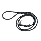 6' Black Lobster Rope Dog Leash