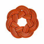 Orange Rope Wreath