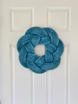 Blue Wreath 17 inch