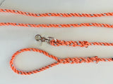 6' Hand Spliced Upcycled Lobster Rope Dog Leash