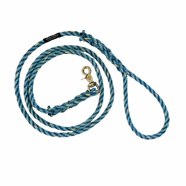 Marine Grade Rope Dog Leash Nautical Dog Leash Handmade in Rhode