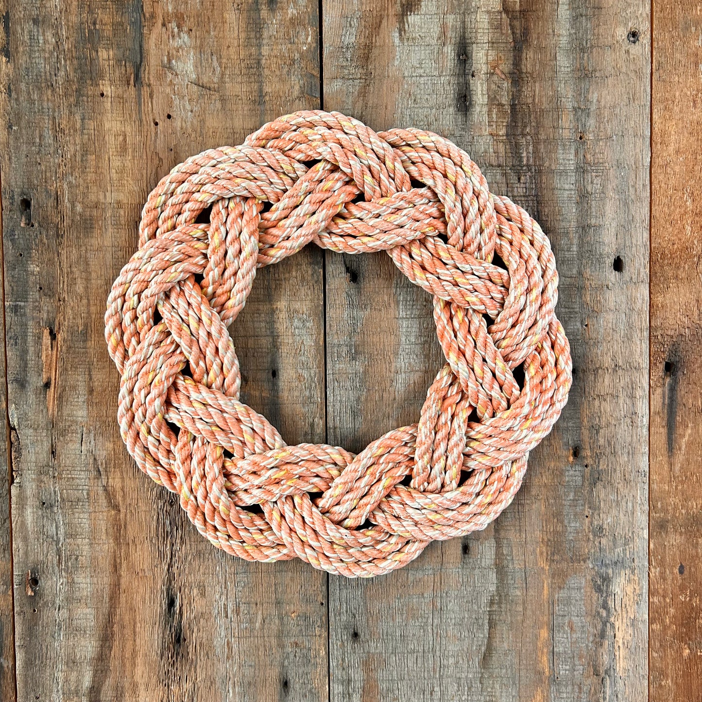 Mariner Wreath in Light Coral